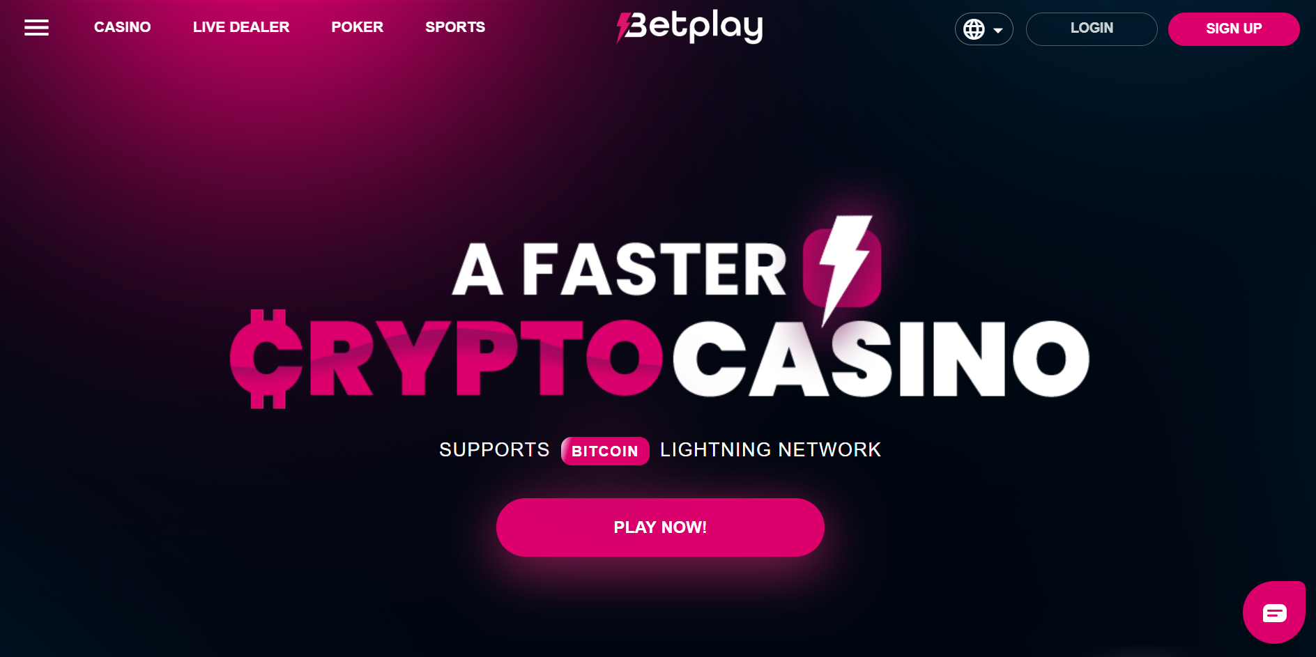 Betplay Crypto Casino Lobby