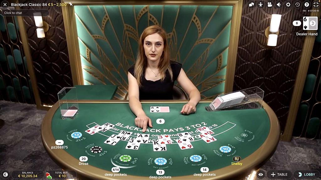 Live Casino Blackjack