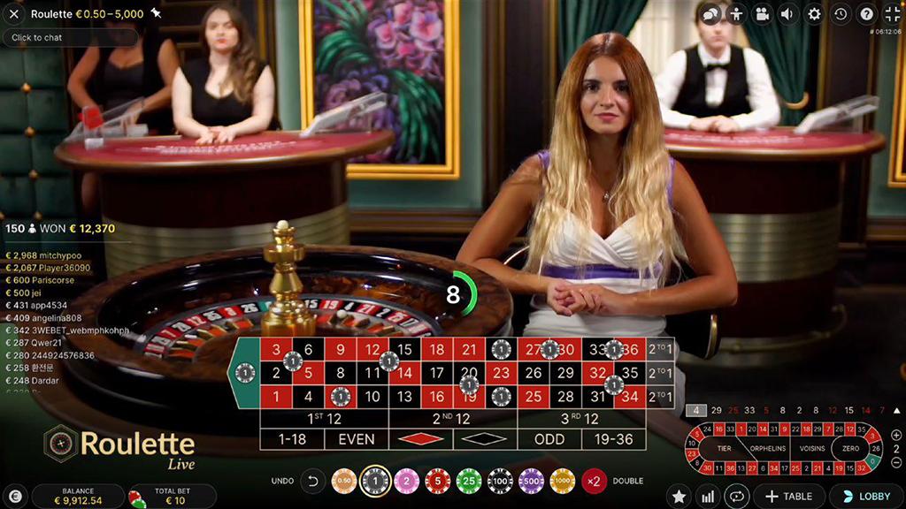 Live Casino Roulette