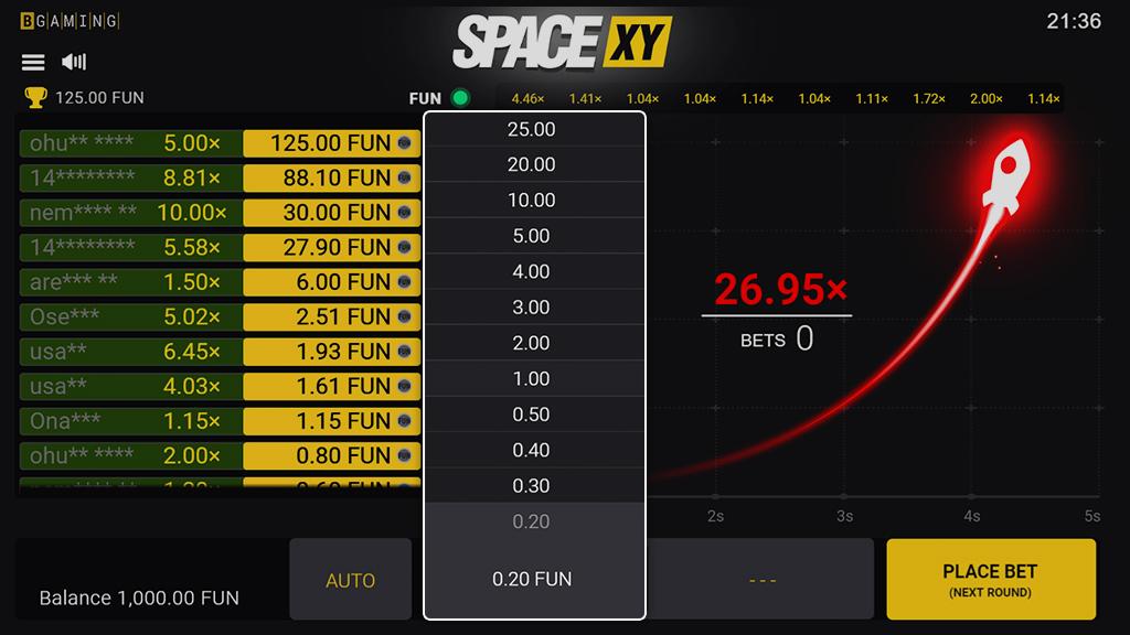 Crash Gambling: Place A Bet